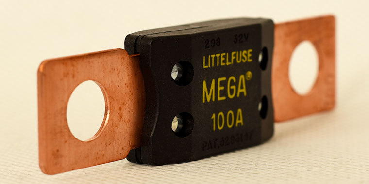 LITTELFUSE MEGA Fuse for High Current And Heavy Duty Applications, Automotive Main Power Fuse